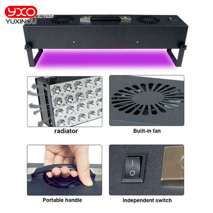 300W/480W UV Curing Lamp – Quick Dry UV Light for Resin, Glue, PCB, and LCD Coating