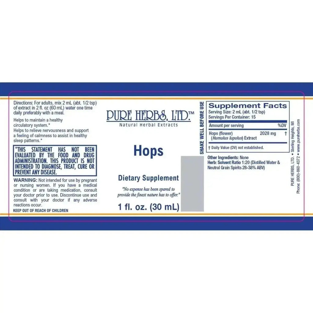 Hops (Humulus lupulus) - Futures ETC Tincture
