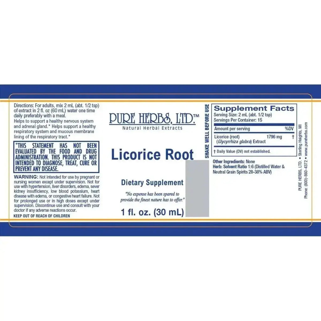 Licorice Root (Glycyrrhiza glabra) - Futures ETC Tincture
