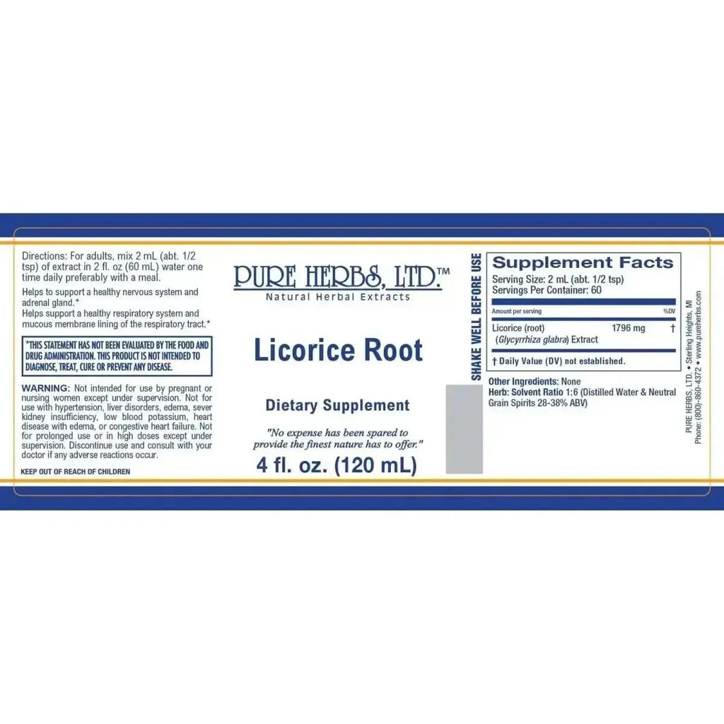 Licorice Root (Glycyrrhiza glabra) - Futures ETC Tincture