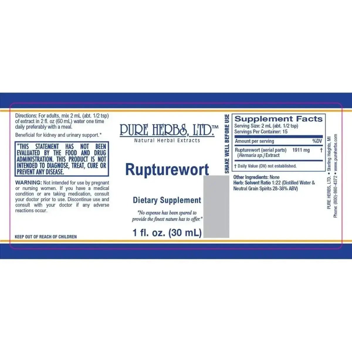 Rupturewort (Herniaria glabra) - Futures ETC Tincture