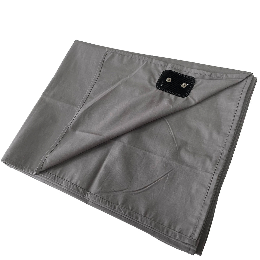 EMF Protection Grounding Earthing Sheet - Silver Fiber Flat Bedsheet