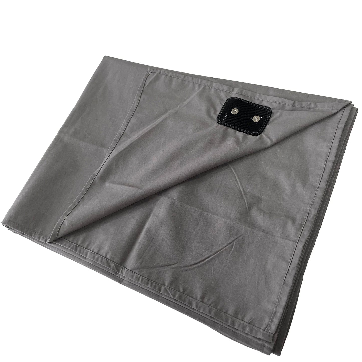 Drap de lit plat en fibre d'argent – Protection CEM Mise à la terre