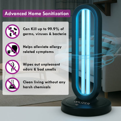UVILIZER Tower - UV Light Sanitizer & Ultraviolet Lamp
