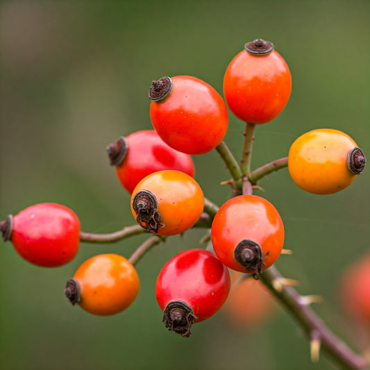 Wild Rose Hips (Rosa canina)