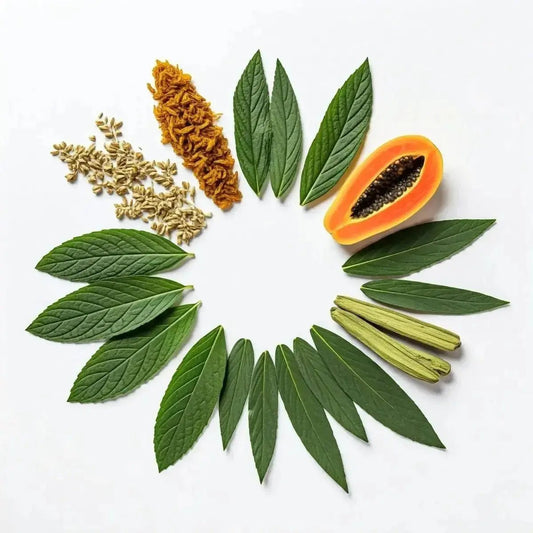 YTHE - I (Alfalfa, Bilberry, Irish Moss, Papaya, Peppermint Leaf, Royal Jelly, Spearmint Leaf, Spirulina, Wild Yam, Yucca) -