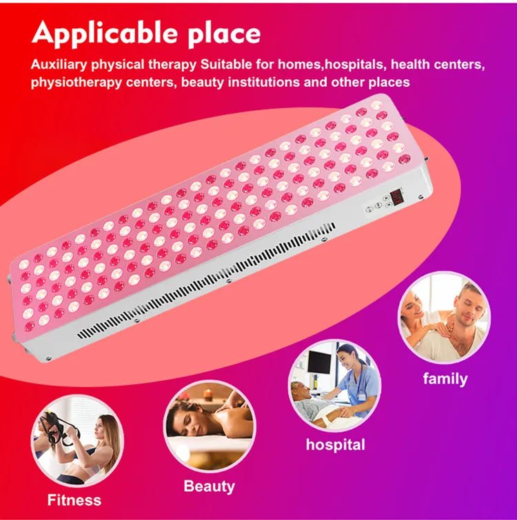Red Light Remote LED Physiotherapy Lamp