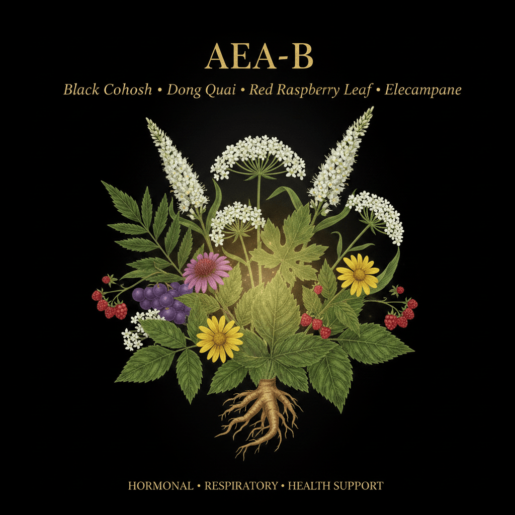 AEA-B – Hormonal & Respiratory Health Herbal Adjustment, Tincture, Futures ETC