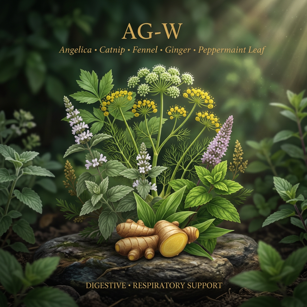 AG-W editorial image in golden botanical light