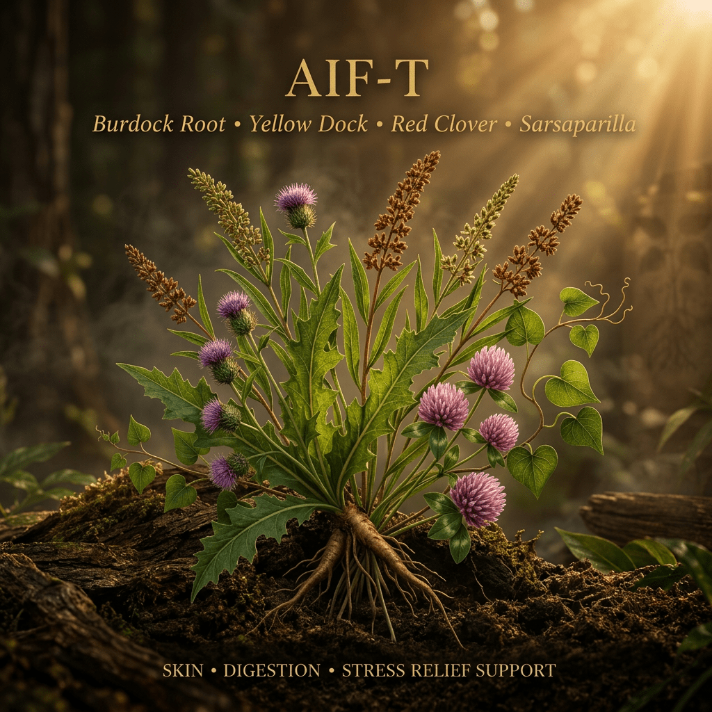 AIF-T editorial image in the saved golden-lit woodland style