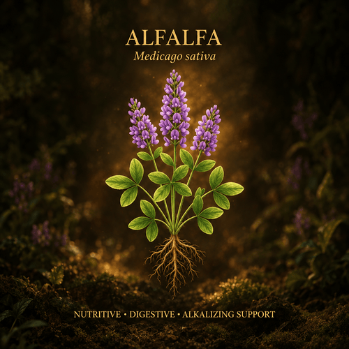Alfalfa (Medicago sativa) – Nutritive, Digestive & Alkalizing Support, Tincture, Futures ETC