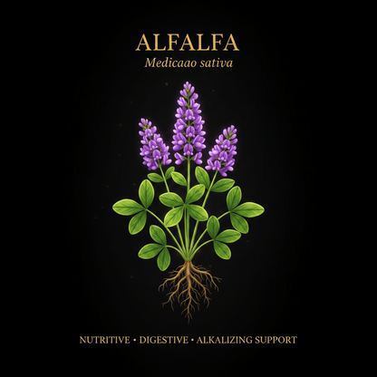 Alfalfa (Medicago sativa) – Nutritive, Digestive & Alkalizing Support, Tincture, Futures ETC