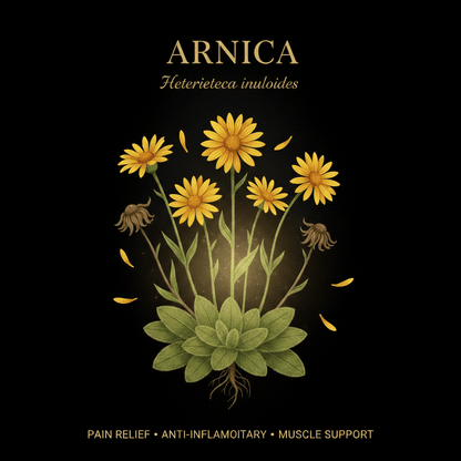 Arnica (Heterotheca inuloides) – Pain Relief, Anti-Inflammatory & Nerve Support, Tincture, Futures ETC