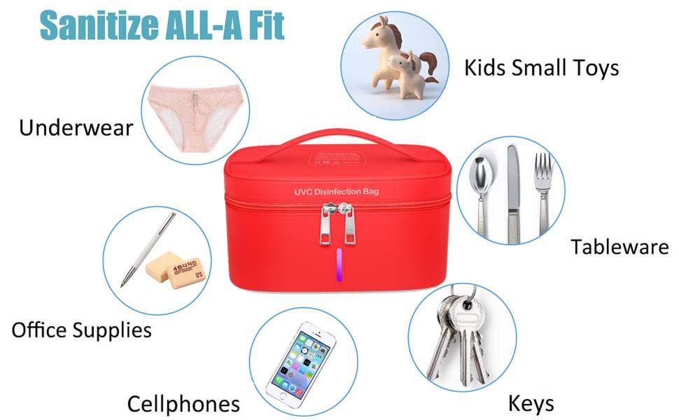UVILIZER Bag - UV Light Sanitizer & Ultraviolet Box