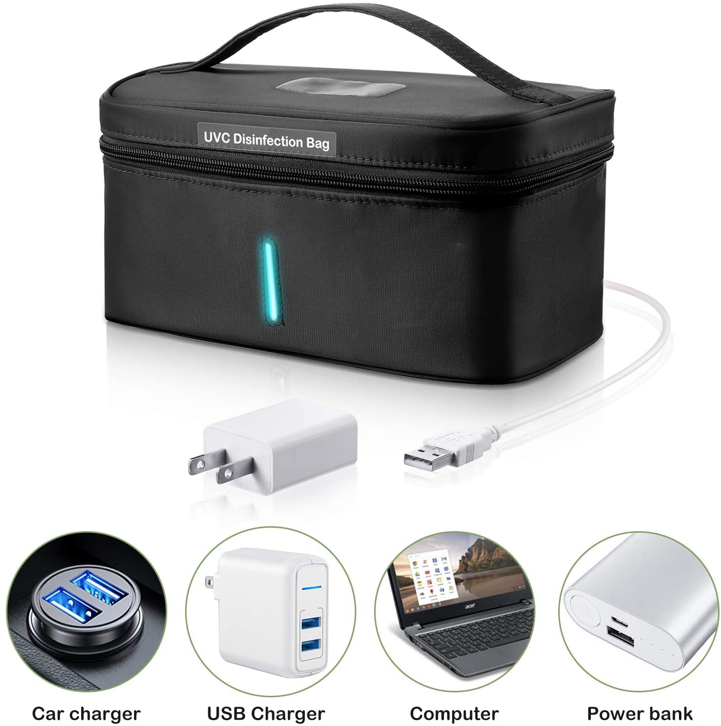 UVILIZER Bag - UV Light Sanitizer & Ultraviolet Box