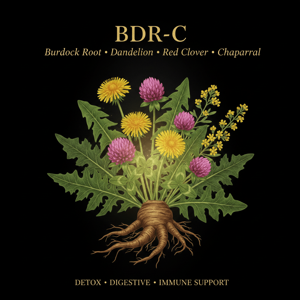 BDR-C – Detox, Digestive & Immune Herbal Support, Tincture, Futures ETC