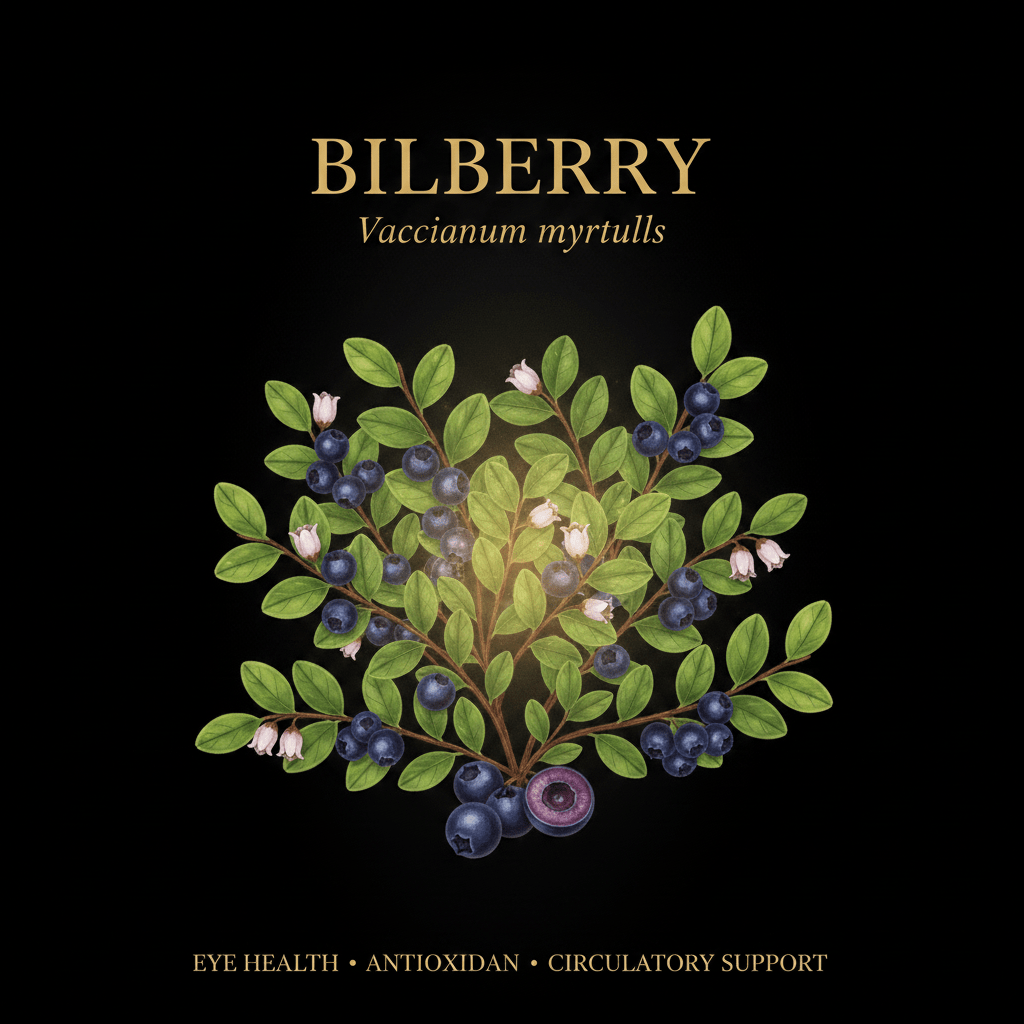 Bilberry (Vaccinium myrtillus) – Vision, Cognitive & Circulatory Support, Tincture, Futures ETC