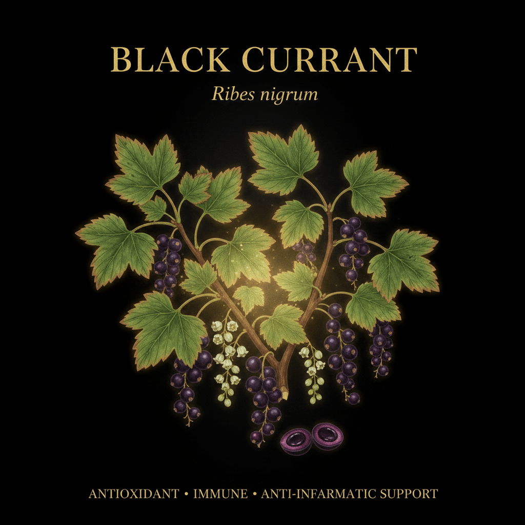 Black Currant (Ribes nigrum) – Antioxidant, Anti-Inflammatory & Joint Support, Tincture, Futures ETC