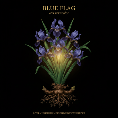 Blue Flag (Iris versicolor) – Liver, Lymphatic & Digestive Detox Support, Tincture, Futures ETC