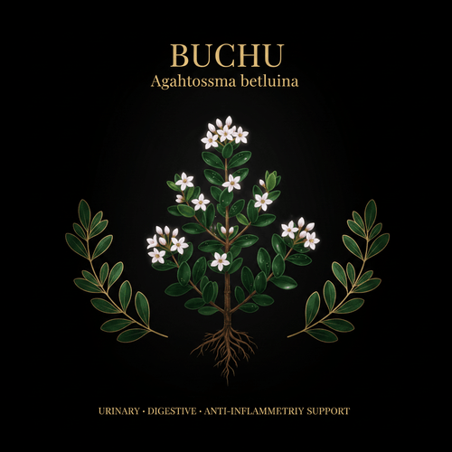 Buchu (Agathosma betulina) – Urinary, Digestive & Anti - Inflammatory Support, Tincture, Futures ETC