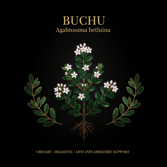 Buchu (Agathosma betulina) – Urinary, Digestive & Anti - Inflammatory Support, Tincture, Futures ETC
