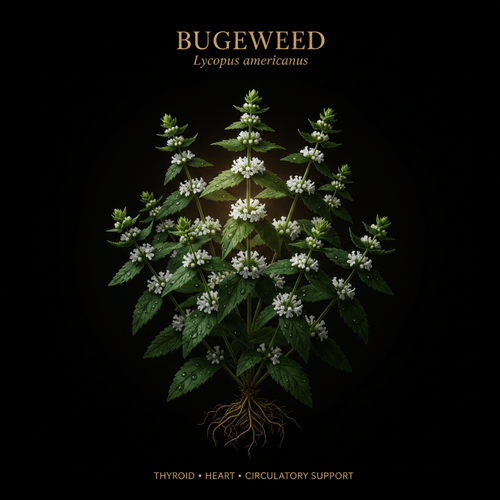Bugleweed (Lycopus americanus) – Thyroid, Heart & Circulatory Support, Tincture, Futures ETC