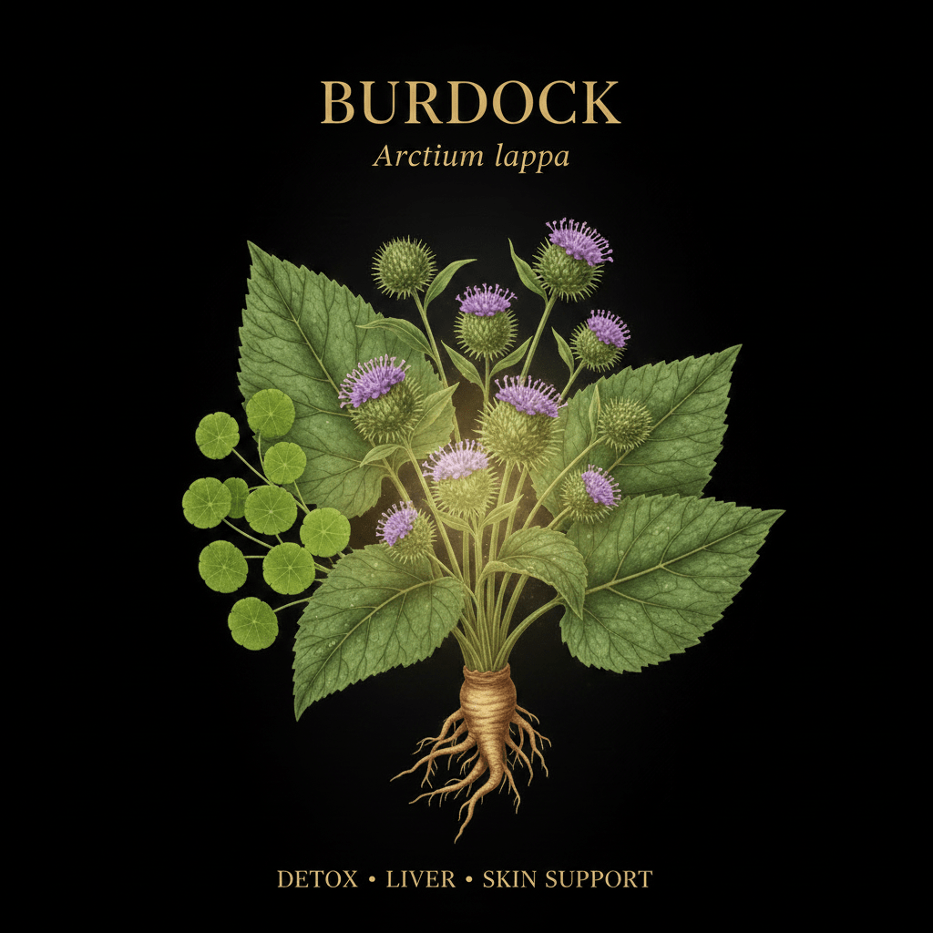 Burdock (Arctium) – Blood Purifier, Liver & Digestive Detox Support, Tincture, Futures ETC