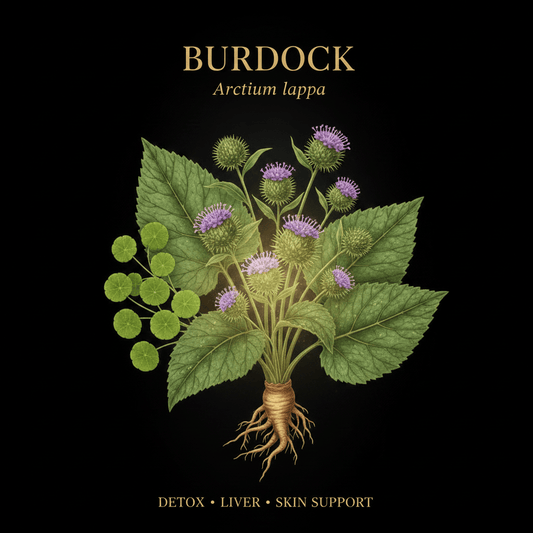 Burdock (Arctium) – Blood Purifier, Liver & Digestive Detox Support, Tincture, Futures ETC