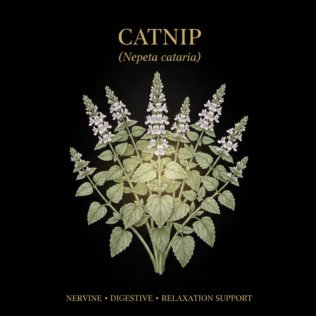 Catnip (Nepeta cataria) – Calming, Digestive & Sleep Support, Tincture, Futures ETC