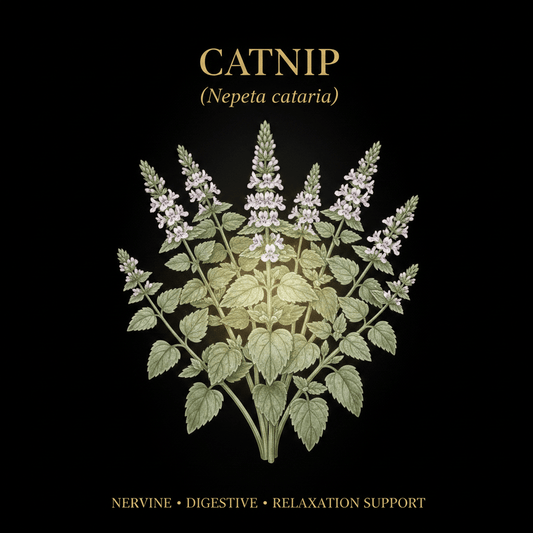 Catnip (Nepeta cataria) – Calming, Digestive & Sleep Support, Tincture, Futures ETC