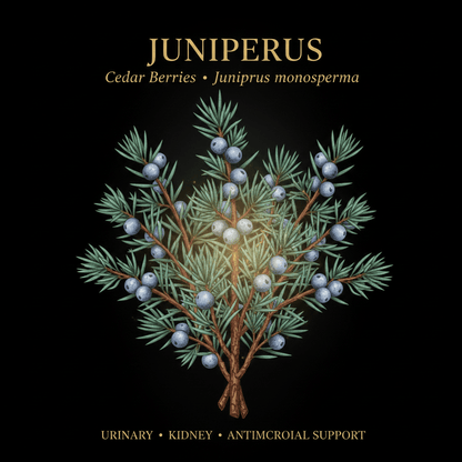 Cedar Berries (Juniperus) – Kidney, Digestive & Immune Support, Tincture, Futures ETC