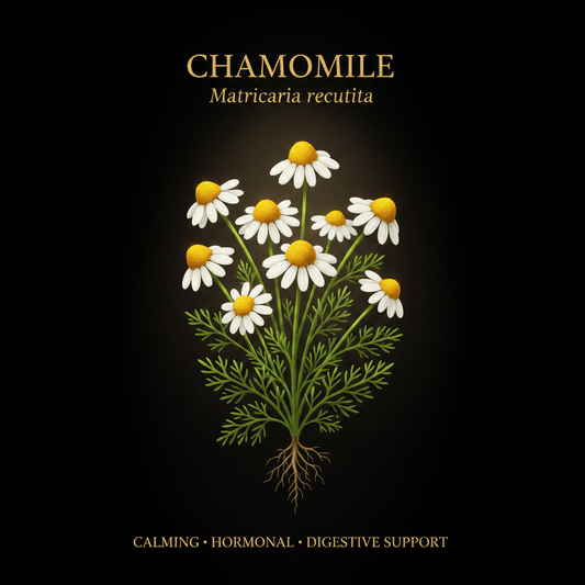 Chamomile (Matricaria recutita) – Calming, Hormonal & Digestive Support, Tincture, Futures ETC