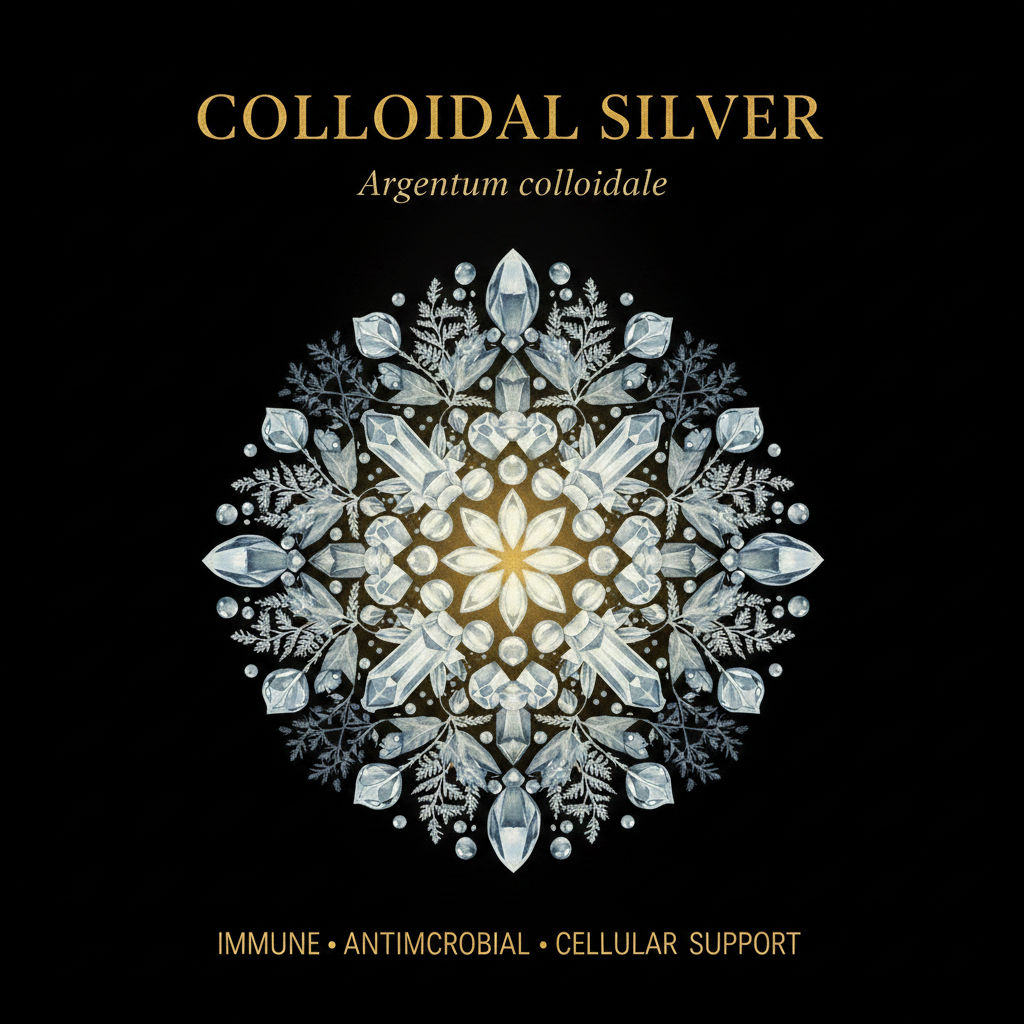 Colloidal Silver Label