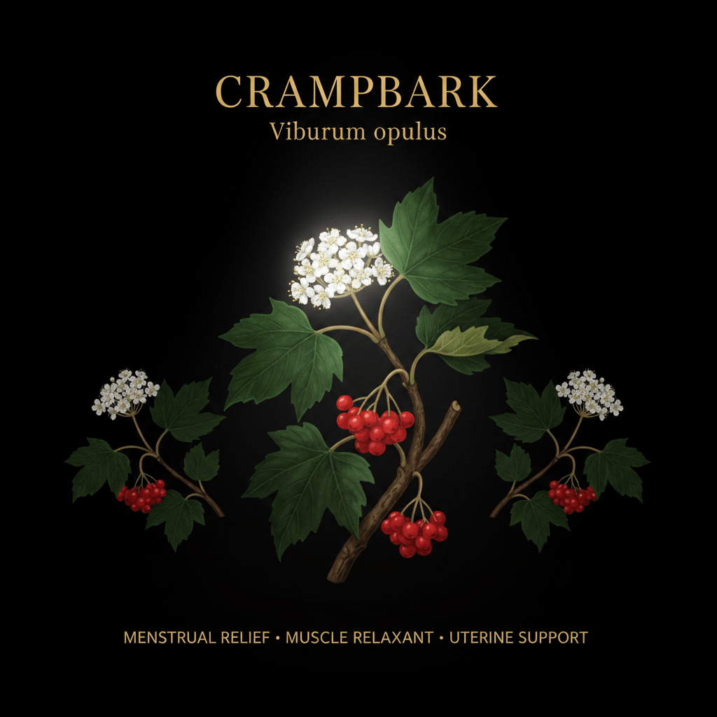 Crampbark (Viburnum opulus) – Menstrual Pain Relief & Muscle Relaxant, Tincture, Futures ETC