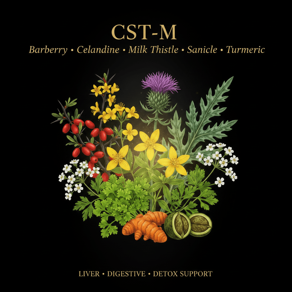 CST - M (Barberry, Celandine, Milk Thistle, Sanicle, Turmeric), Tincture, Futures ETC