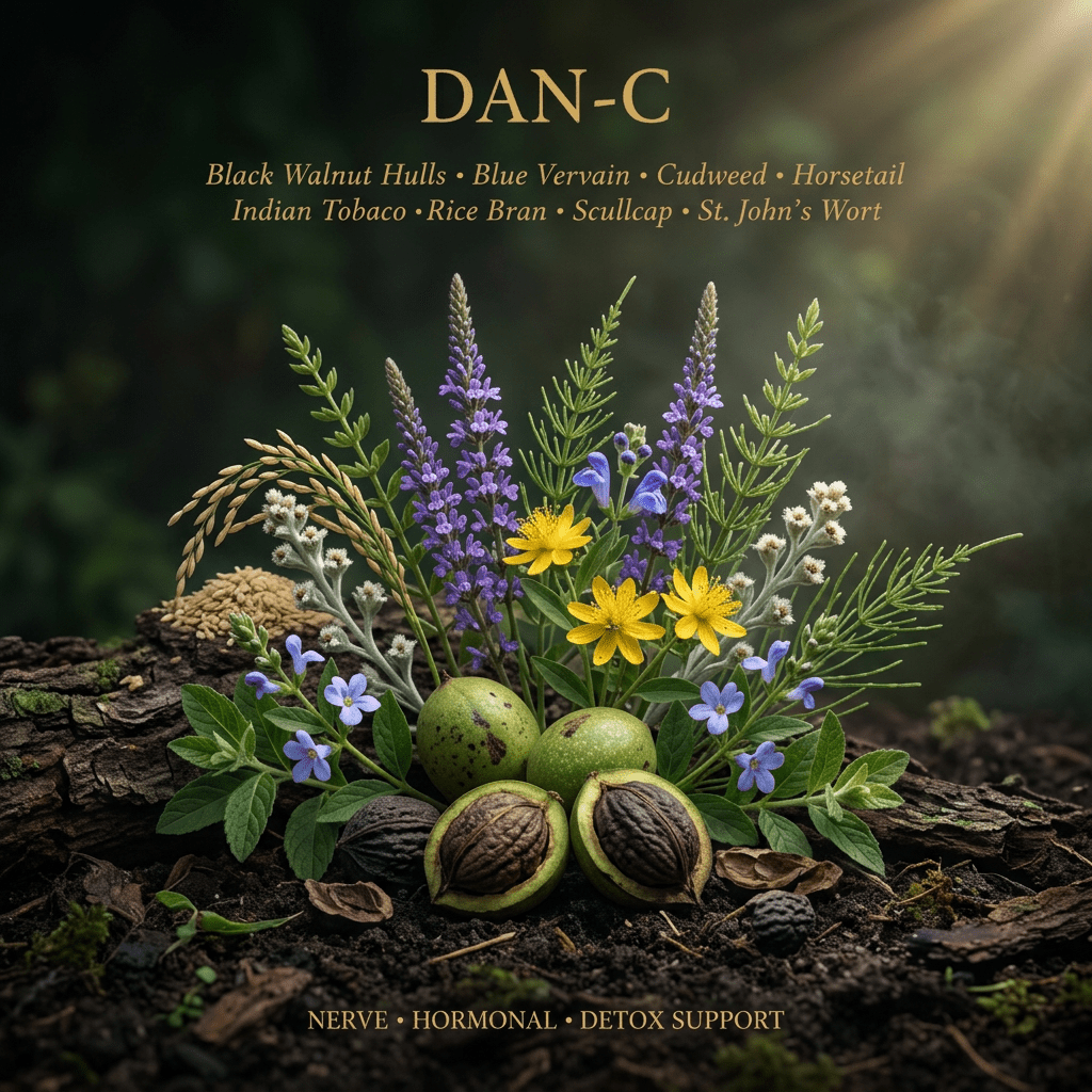 DAN-C editorial image in golden botanical light