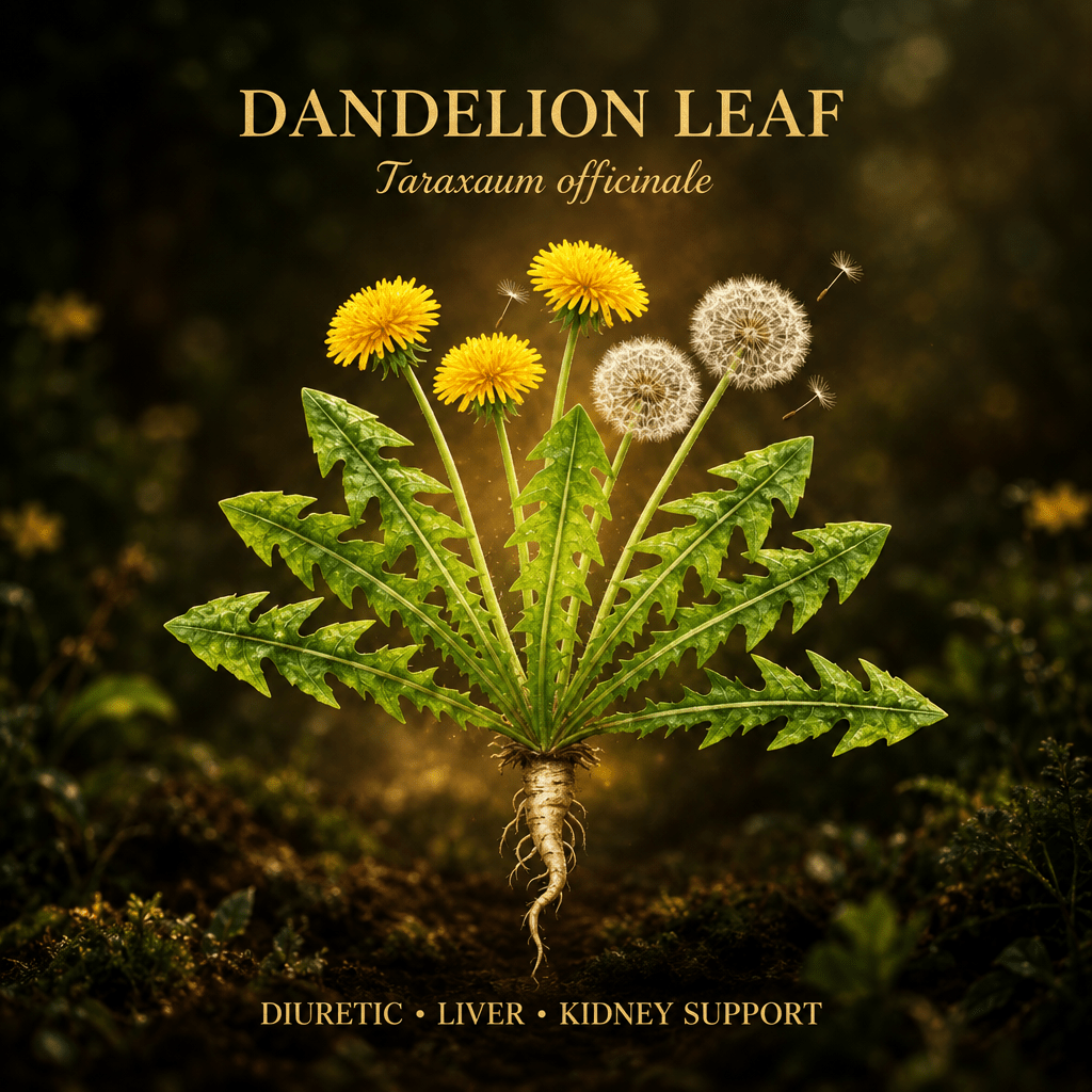Dandelion Leaf (Taraxacum) – Liver Detox, Nerve & Nutritive Support, Tincture, Futures ETC