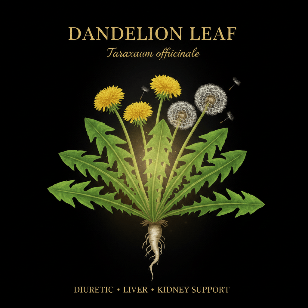 Dandelion Leaf (Taraxacum) – Liver Detox, Nerve & Nutritive Support, Tincture, Futures ETC