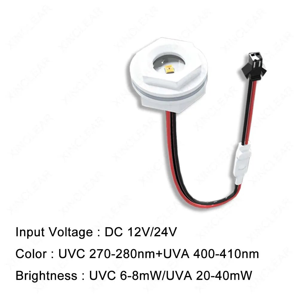 Deep UVC LED Sterilization Lamp – 270–280nm UV Disinfection Module for Air & Water Purification, , Futures ETC