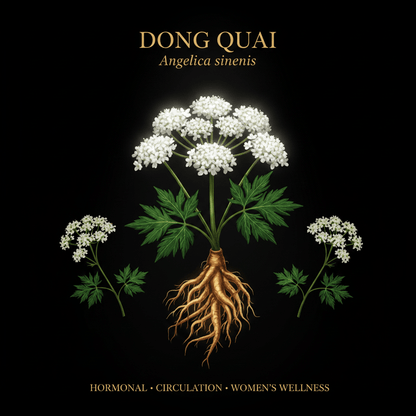 Dong Quai (Angelica sinensis) – Women's Hormonal Balance & Circulation Support, Tincture, Futures ETC