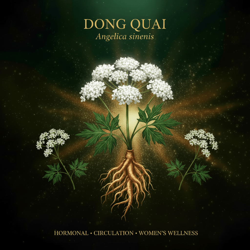 Dong Quai (Angelica sinensis) – Women's Hormonal Balance & Circulation Support, Tincture, Futures ETC