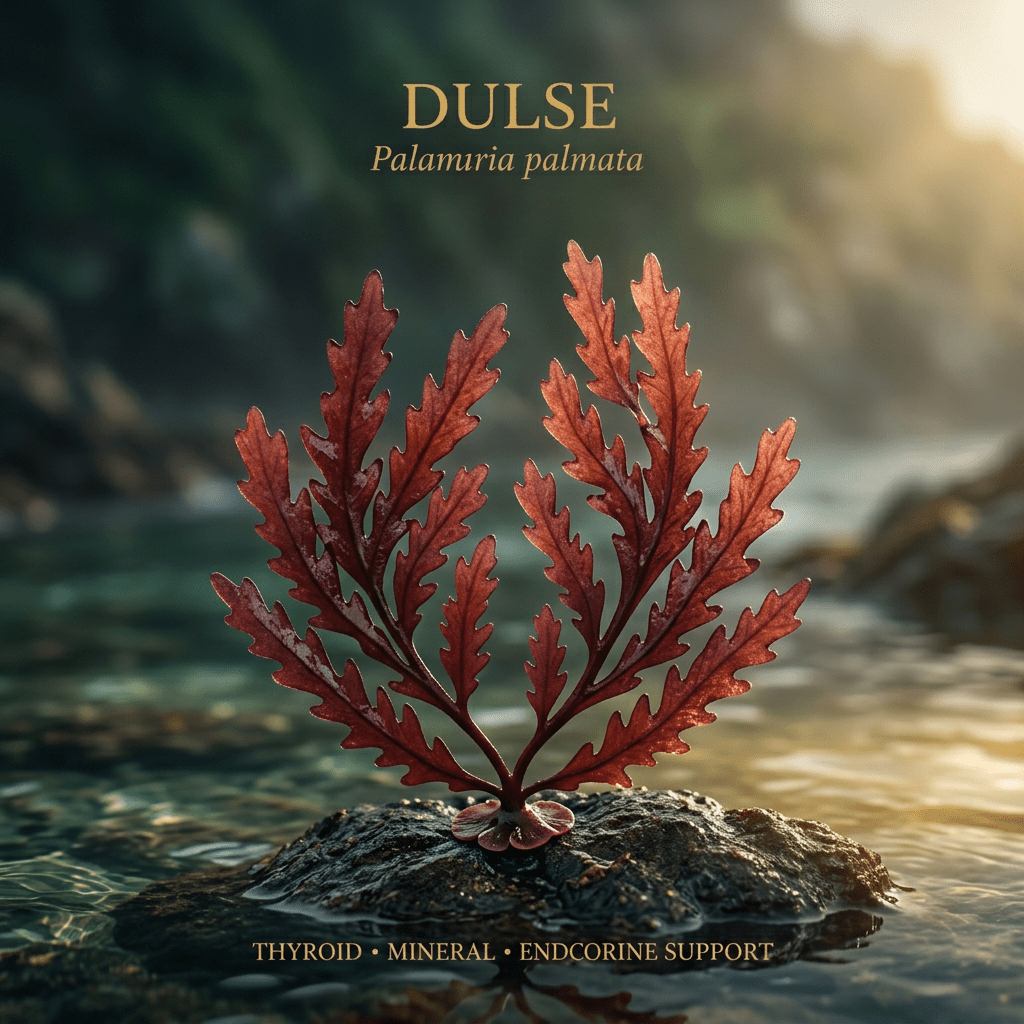 Dulse editorial image in golden coastal light