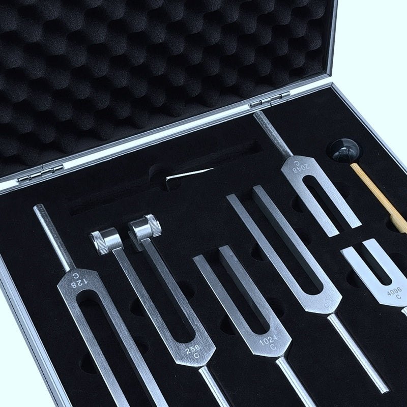 Aluminum Alloy Tuning Fork Set Of Six for Vibration Therapy