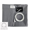 EMF Protection Grounding Earthing Sheet - Silver Fiber Flat Bedsheet, grounding sheet, Futures ETC
