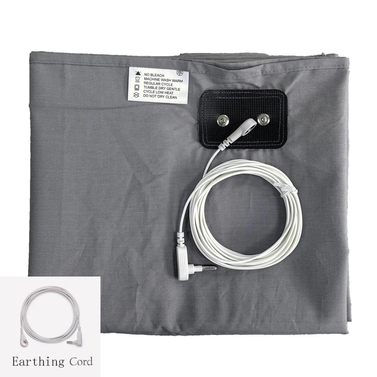 EMF Protection Grounding Earthing Sheet - Silver Fiber Flat Bedsheet, grounding sheet, Futures ETC