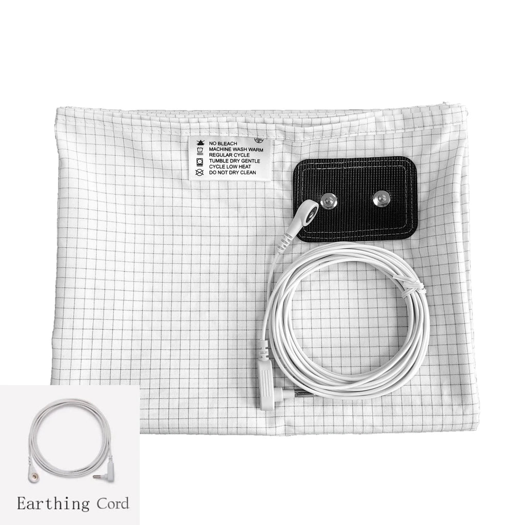 EMF Protection Grounding Earthing Sheet - Silver Fiber Flat Bedsheet, grounding sheet, Futures ETC