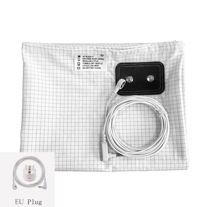 EMF Protection Grounding Earthing Sheet - Silver Fiber Flat Bedsheet, grounding sheet, Futures ETC