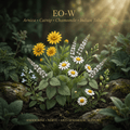 EO-W editorial image in golden botanical light