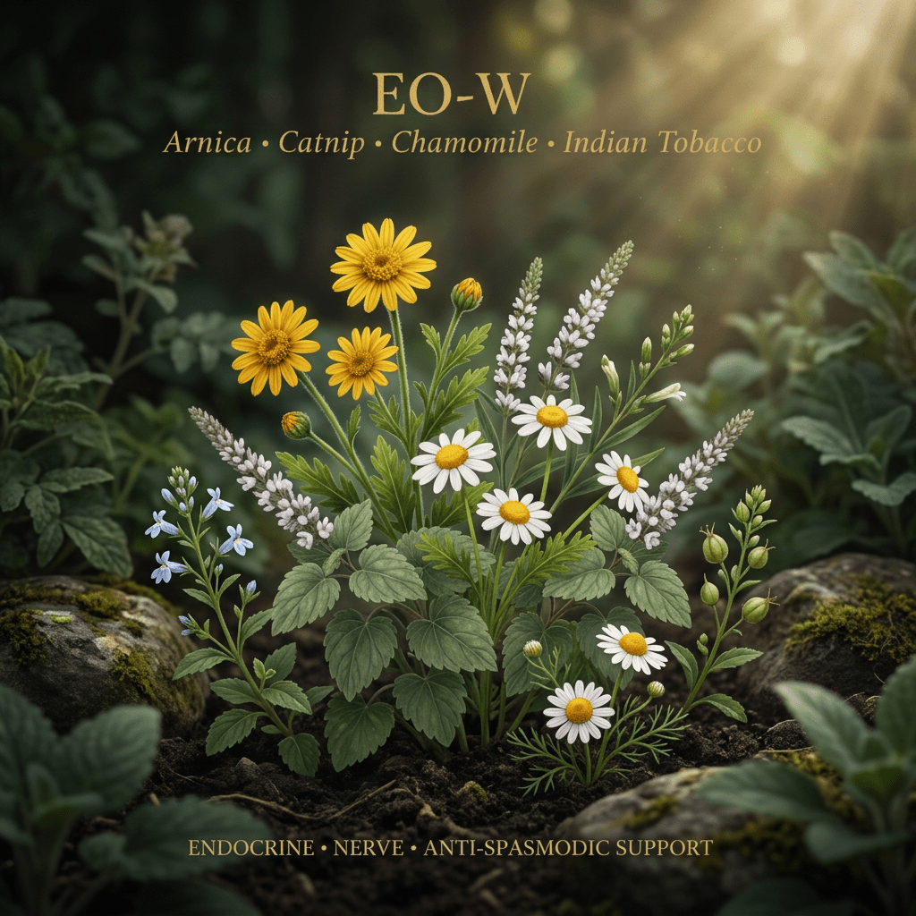 EO-W editorial image in golden botanical light