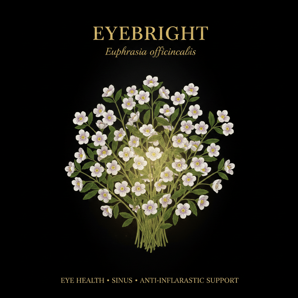 Eyebright (Euphrasia officinalis) – Eye Health, Sinus & Anti-Inflammatory Support, Tincture, Futures ETC
